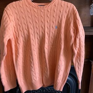 Cable knit sweater